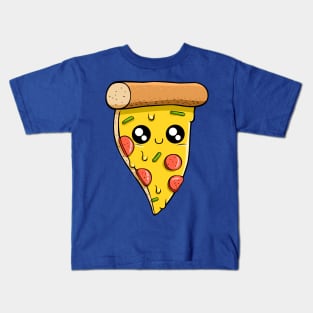 Kawaii Pizza Kids T-Shirt